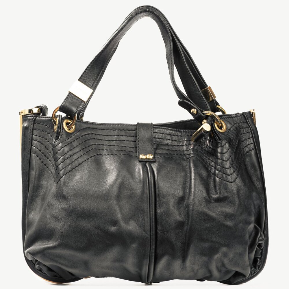 Jimmy Choo Alex Black Leather Hobo - Picture 4 of 15